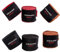 OKAMI Fightgear Handbandagen teilelastisch - 4,60m - Boxbandagen MMA Boxen Bandagen Wickelbandagen Boxen Muay Thai (Schwarz)