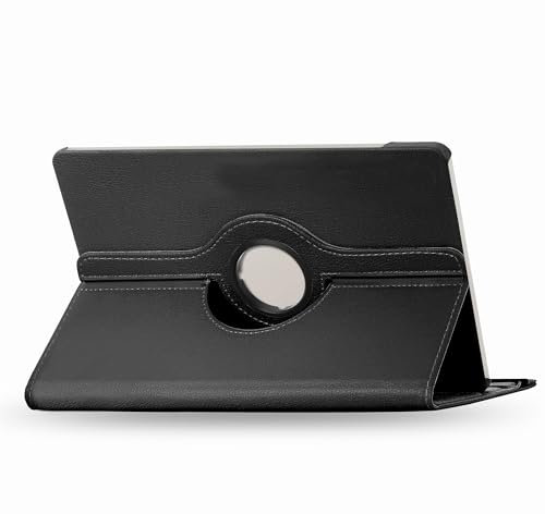 imoshion Tablet Hülle - Passend für iPad Pro 12.9 (2021)/ Pro 12.9 (2020)/ Pro 12.9 (2022) - um 360° drehbare Klapphülle - Schwarz