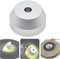 45 RPM Adapter, 7 inch Vinyl Record Dome 45 Adapter, 7 Inch Vinyl Record Adapter, Aluminum Record Dome Adapter for Gramophone Record