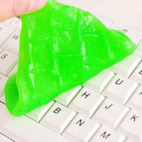 Keyboard Cleaner Schmutzentferner Reinigungs Gel Cockpit Luftdüsen Pflege Staubreiniger Laptops Computers Taschenrechner INION (Reinigungs Gelee)