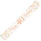 40th Birthday Rose Gold Birthday Party Foil Banner Pennant Age 40