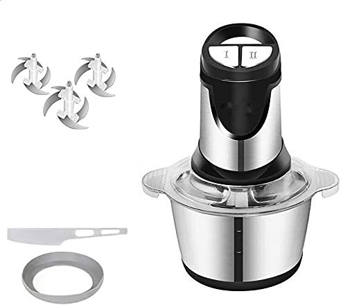 Food Processor Electric Kitchen Food Processor for Meat,Onion and Vegetables Meat Grinder Mini Food Chopper