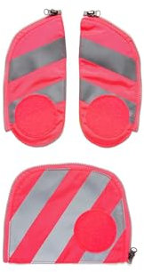ergobag Sichtbarkeitsset mit Reflektorstreifen Sichtbarkeits-Set mit Reflektorstreifen pack cubo und cubo light gekauft nach Juli 2019 Set 3-teilig Pink