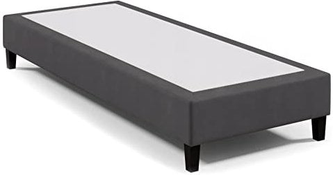 Best for Home Hotelbett Boxspringbett Bettgestell Boxspringgestell 70x200 cm Graphit Boxspring Rahmen ohne Matratze