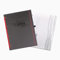 flexiNotes® ORGANIZER A5 2025 Typ:Business, Wochenkalender Basic (rot, L)