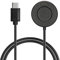 kwmobile Cable de Carga Compatible con Garmin Venu Sq Music/Sq 2 / Venu 2 Plus/Fenix 7 / vivoactive 4 - Conector USB-C con Base de conexión para smartwatch Fitness Tracker