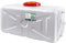 Jericane Eau Blanche 25L/45L/70L/100L/150L Bidon d'eau ÉPaississement Réservoir d'eau Potable Portatifs Seau en Plastique Épais PC pour Camping Car Voyage Voiture Maison Fitting(Size:150L)