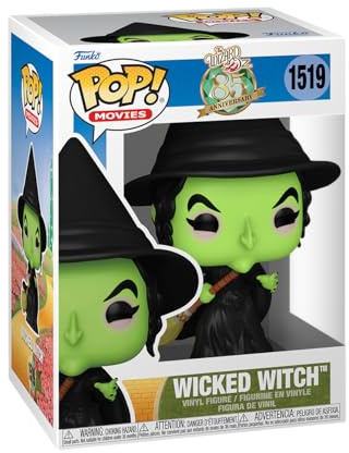 Funko POP! Movies: The Wizard of Oz - The Wicked Witch | Offizielles Fantasy Merch - Vinyl Sammelfigur als Regal Deko - Geschenkidee zum Geburtstag für Fans und Sammler