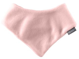 Sterntaler Kinder Halstuch Microfleece Mädchen - warmes Baby und Kinder Dreieckstuch mit Klettverschluss, doppellagig - mattrosa, 2