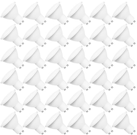 Yiahin GU10 LED Lampe Warmweiß 3000K | 280 Lumen | 3W ersetzt 30W Halogen | 120° Abstrahlwinkel | 220V-240V | Reflektorlampe | 36er Pack