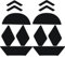 CHICHIYANG 1/2 Set 0.65mm Thickness Feet Sticker Spare Part for Logitech G900 Gaming Mouse