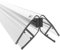 WAKA PRO-M1 Joint de douche magnétique de qualité supérieure, pour porte de douche, optiquement transparent, joint de porte en verre de 6 à 8 mm, 200 cm, joint de porte de douche à 90° et 180°