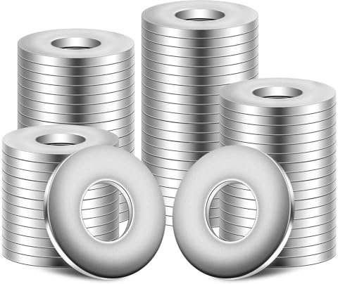 30 Stück Unterlegscheiben M10, Karosseriescheiben Flach Beilagscheiben Edelstahl A2 304 Rostfrei für Haushaltsgeräten Möbelherstellung Zimmertüren