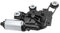 BEPHON Rostfreier Scheibenwischermotor für Au&di A3 8P A4 A6 Q5 Q7 8E9955711A 8E9955711E Auto Heckscheibenwischermotor mit 4 Pins Stecker