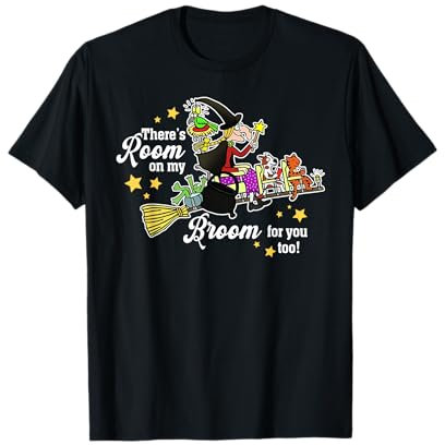 Funny There's Room On My Broom For You Too Teacher Halloween T-Shirt