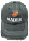 Genérico Gorra Estilo España Madrid – Ajustable – Diseño con Bandera Española – Visera con Acabado Desgastado – 5 Colores Disponibles (FR/ES, Letras, Talla única, Negro)