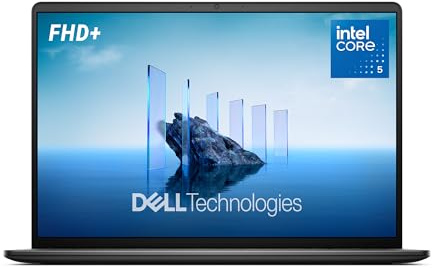 Dell 16 Laptop DC16250-16 16:10 FHD+ Touch Display, Intel Core 5 120U Processor, 16GB DDR5 RAM, 512GB SSD, Intel Graphics, Windows 11 Home, 1 Year Basic Onsite Service - Charcoal Black
