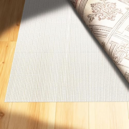 Anti Slip Rug Underlay 70x200 cm PVC Non Slip Rug Underlay (Cream)