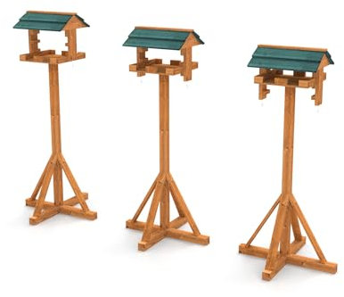Maypole Adjustable Bird Table with Easy Clean Removable Base (Original)