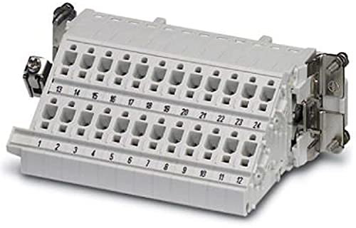 PHOENIX CONTACT HC-B 24-A-DT-PER-F Klemmenadapter, 24 Polig, 176.000g, 5 Stück
