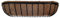 Garden Pride Trough Planter/Manger Planter - Made of plastic coated solid steel, pre-lined with coco liner. Wall mounted planter (36 inches long (91cm))