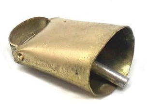 Delfiero Campana sarda in metallo grande per cane