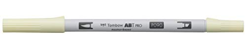 Tombow ABTP-090 Alkoholbasierter Marker ABT PRO zwei Spitzen lemon cream