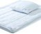 aqua-textil Soft Touch Bettdecke 4 Jahreszeiten 150 x 220 cm Set inkl 1x Kopfkissen 80 x 80 cm Winter Sommer Steppdecke Oeko-TEX