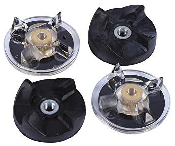 Powerlift Blade Gears, Replacement 2 Base Gear 2 Rubber Blade Gears Spare Blender Replacement Parts Mixer Accessories, for Magic Bullet 250W Juicer