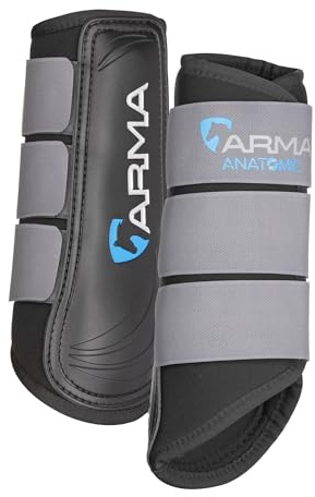 Shires Arma Neopren-Gamaschen – 170A, Grau, Xfull