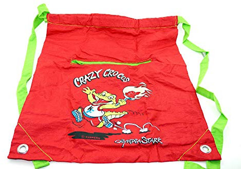 Kinder Maxi-Ei Rucksack der Crazy Crocos Olympiade