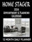 Home Stager Appointment & Planning Calendar: 8.5 x 11 Professional Real Estate Home Staging 12 Month Daily Planner Agenda Organizer to Record ... Management Productivity Journal (382 Pages)