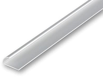 (9,15EUR/m) Teppichklemmprofil silberfarben 1700 mm selbstklebend Kantenschutz Profil Abschlussprofil Randschutzprofil