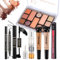 Professionelles Make-up Sets, MKNZOME 26St Schminke Set mit Schminktasche Schminkkoffer Gefüllt Frauen Makeup Paletten Kosmetik Lidschatten Lipgloss Geburtstags Weihnachten Geschenkset
