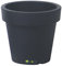 Pot de Fleurs en Plastique Anthracite 35 cm x 31,8 cm