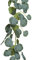 Decoris Künstliche Eukalyptus Girlande 15x180cm Pflanzen Blättergirlande Kunstpflanze Hängedeko Tischdeko