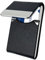 sundee Porte-cartes de visite en métal pour homme et femme – Porte-cartes professionnel en cuir synthétique avec blocage RFID et fermoir magnétique, Noir Sk, S, Minimaliste
