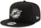 New Era NFL 9FIFTY Black White Adjustable Snapback Hat Cap One Size Fits All, Miami Delfine, Einheitsgröße