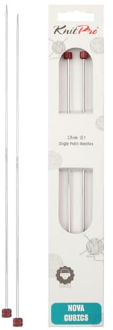KnitPro Nova Cubics Lange Nadeln 10 (25cm) | 2,25mm