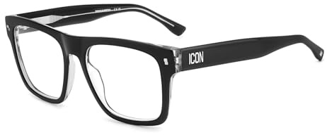DSQUARED2 ICON Brille ICON 0018 Größe 54-18 mm Schwarz Crystal