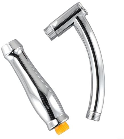 WIIYENA Plastic Shower Head Extension,Hand Hold Adjustable Extender High Polished Sprinkle Parts For Bathroom Rainfall Shower Extension Replacement