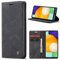 Mosoris Handyhülle für Samsung Galaxy A53 5G Hülle Leder Flip Wallet Stoßfeste Schutzhülle Klapphülle für Samsung A53 Hülle Kartenfach Ständer Kameraschutz Klappbar Lederhüllen Cover Case, Schwarz