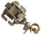Belt Keeper Key Holder | Hunting Clip Belt Hook Key Multipurpose Fastener,Engineering Shovel Ice Axe Clip Hiking Accessories for Tourniquets Walking Sticks