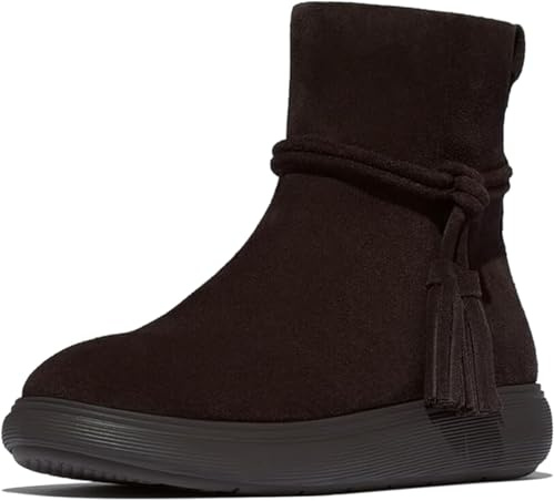 Fitflop Damen Iq-comff Tassel Suede Short BootsStiefelette