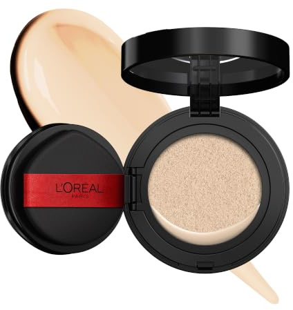 L'Oréal Paris Infallible Fresh Wear Cushion Foundation, Shade: 50 | Korean Makeup Inspired, Buildable Medium-To-Full Coverage, Upto 24H Longwear, Breathable Formula