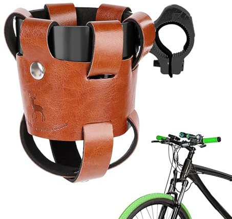 Bike Cup Holder Aluminum Alloy Cycling Accessories - Bike Bottle Holder, Coffee Cup Holder | for Road, Mountain, Cycling, Electric Scooter, Riding, Commuting