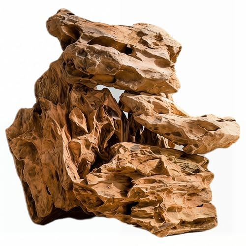 Duronge Aquarium Steine Groß 1.5kg Drachenstein für Aquascaping – 5–18 cm Natursteine Lavasteine Deko für Aquarium, Terrarium, Paludarium & Fischbecken-Dekoration