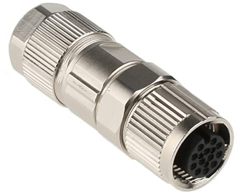 Phoenix Contact SACC M12 M12 Rundsteckverbinder Buchse 12-polig / 1.5A Kabelmontage, Steckanschluss IP 67