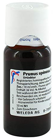 PRUNUS SPINOSA SUMMITATES Urtinktur 50 ml