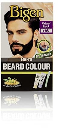 Bigen Barba para hombre Natural Negro B101